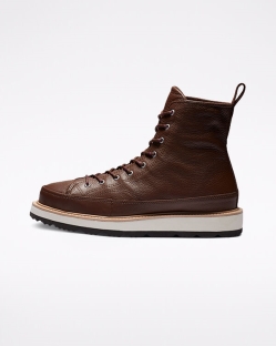 Converse Crafted Boot Chuck Taylor Férfi Magasszárú Csokoládé/Világos/Fekete | IHQARSX-HU